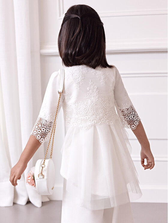 Abel & Lula Abel & Lula Jumpsuit 5258 Bianco Regular Fit