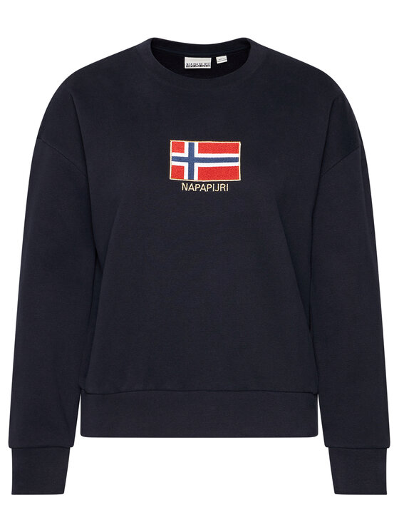 Napapijri Napapijri Pulóver Bhea C W NP0A4EOI Sötétkék Regular Fit