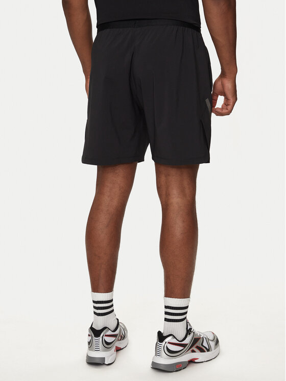 Reebok Reebok Pantaloncini sportivi Certified Strength+Short IC1611 Nero Regular Fit