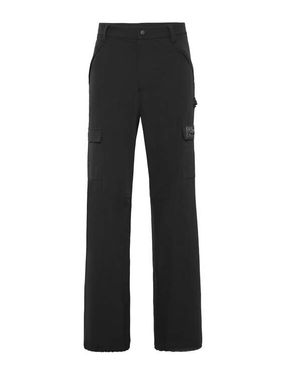 Plein Sport Plein Sport Spodnie cargo 22981 Czarny Cargo Fit