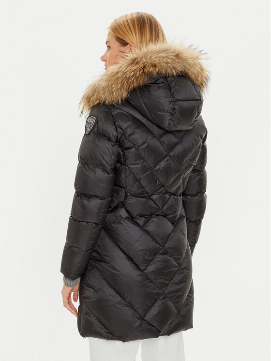 Blauer Blauer Μπουφάν χειμωνιάτικο 24WBLDK03052 Μαύρο Regular Fit