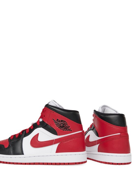 Nike Nike Sneakers Wmns Air Jordan 1 Mid BQ6472 079 Rosso