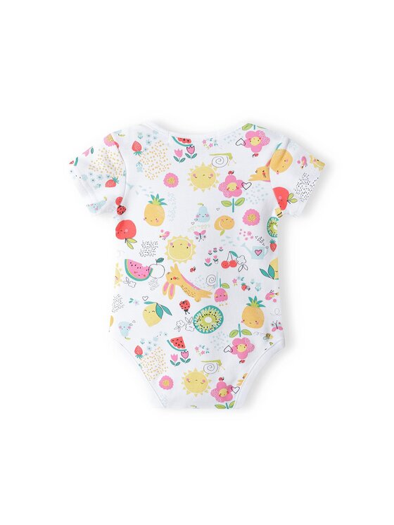 MINOTI MINOTI Komplet 2 par body dziecięcych tulip 7 Różowy Regular Fit