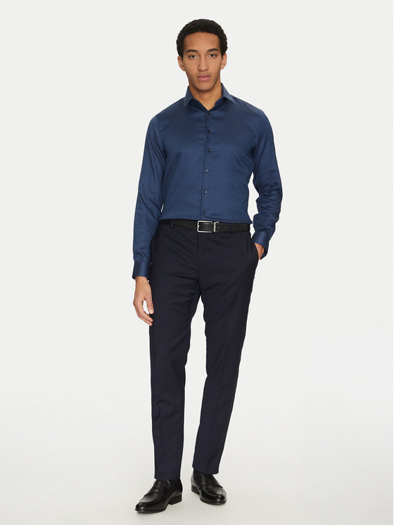 Calvin Klein Calvin Klein Ing K10K114316 Sötétkék Slim Fit