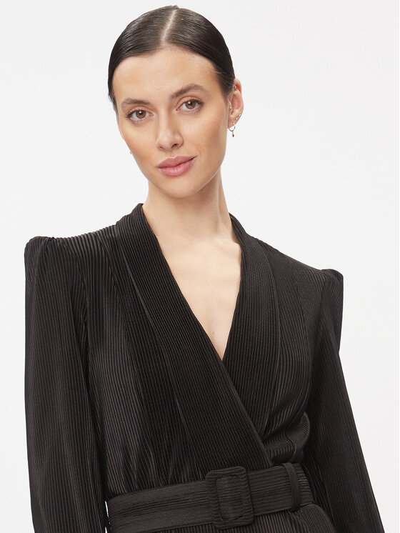 Rinascimento Rinascimento Salopetă CFC0116777003 Negru Regular Fit