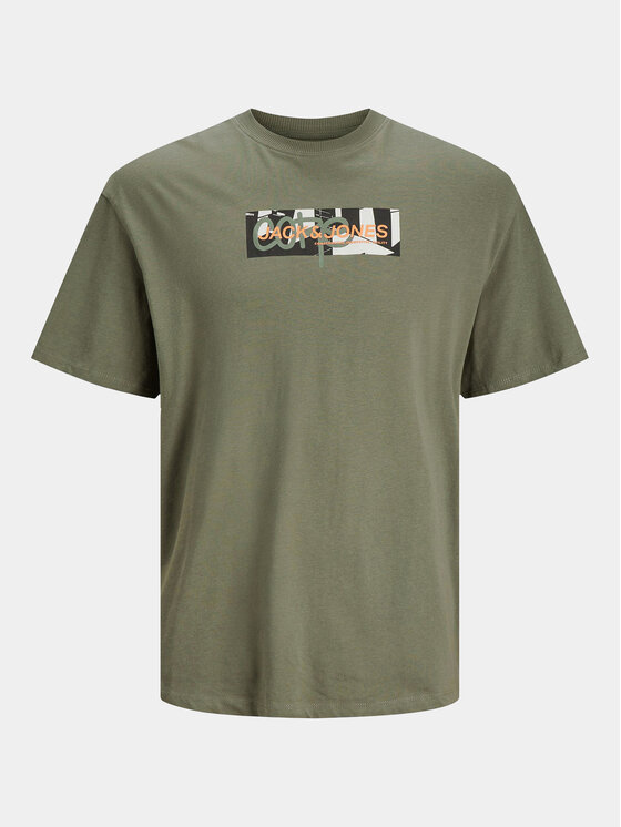 Jack&Jones Jack&Jones Komplet od 5 t-shirt majica Aop Print 12260781 Šarena Relaxed Fit