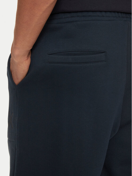 Armani Exchange Armani Exchange Sportinės kelnės 6DZPAA ZJKAZ 1510 Tamsiai mėlyna Regular Fit