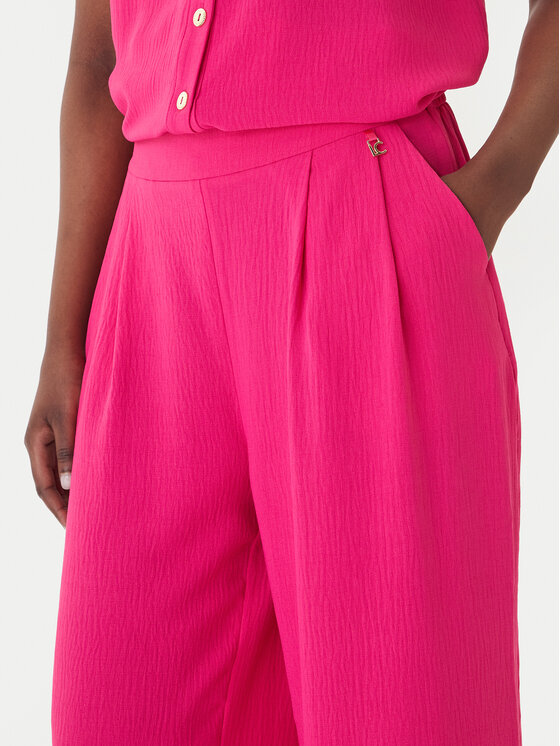 LOLA CASADEMUNT LOLA CASADEMUNT Riidest püksid LS2614054 Roosa Regular Fit