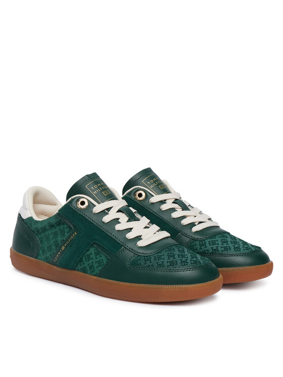 Tommy Hilfiger Tommy Hilfiger Tossud Th Tribeca Sneaker Monogram FW0FW09691 Roheline