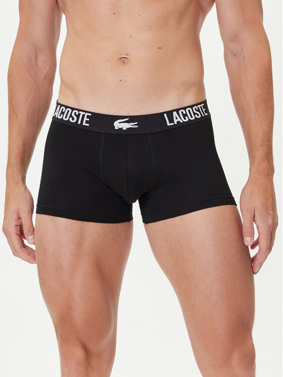 Lacoste Lacoste Souprava boxerek 5H2393 Černá