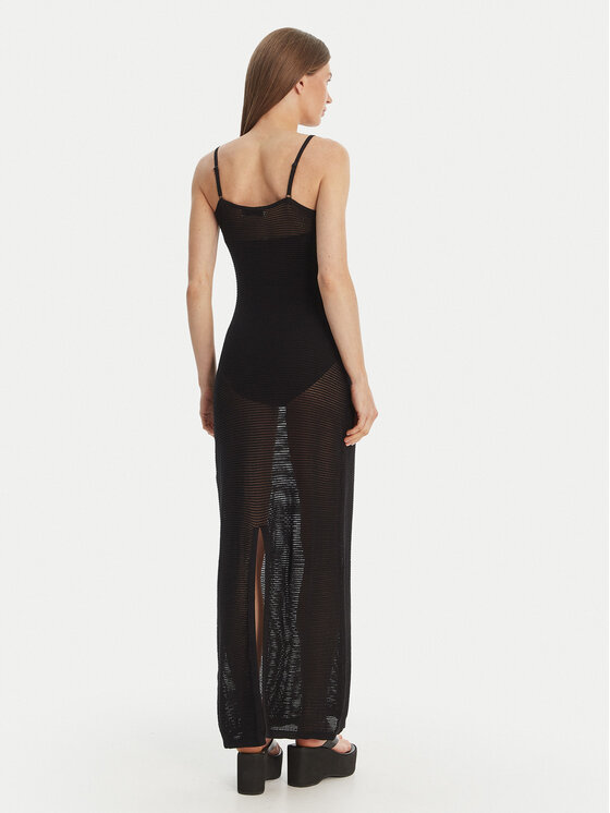 Seafolly Seafolly Strandkleid Beach Edit 55685-KN Schwarz Regular Fit