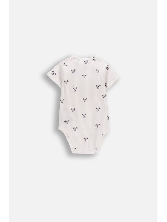Coccodrillo Coccodrillo Body dziecięce WC6112202SUN-003 Kremowy Regular Fit