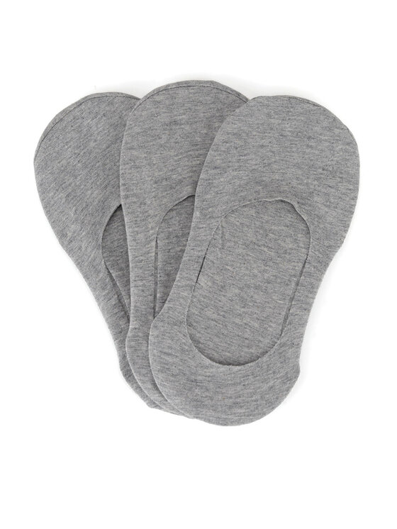 JENNY Ponožky Krátke Dámske AS-LCN-001-AW24 (3-PACK) Sivá