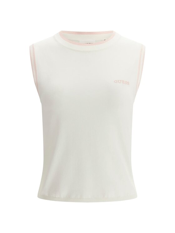 Guess Guess Svetr 181303 Bílá Classic Fit
