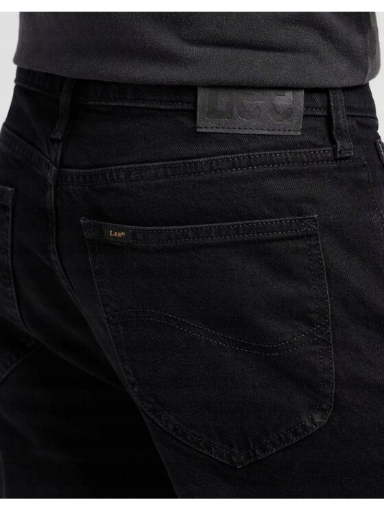 Lee Lee Jeansy West Czarny Relaxed Fit