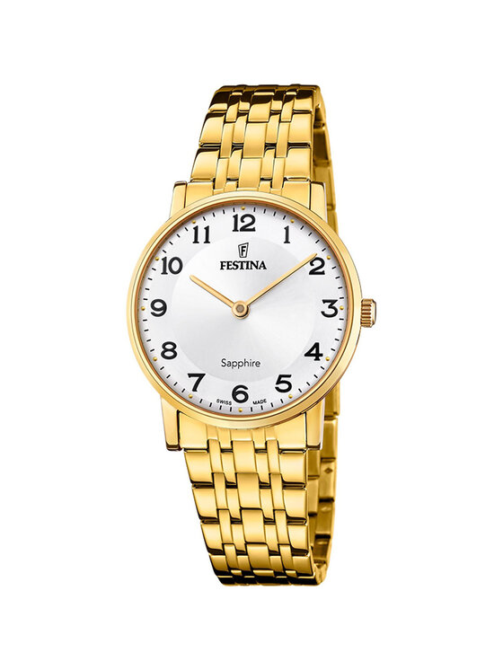 Festina Festina Ρολόι F20048-1 Χρυσό