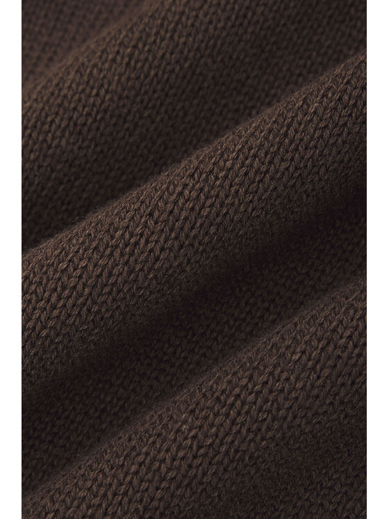 Lancerto Lancerto Sweter Johan SW073224000083 Brązowy Regular Fit