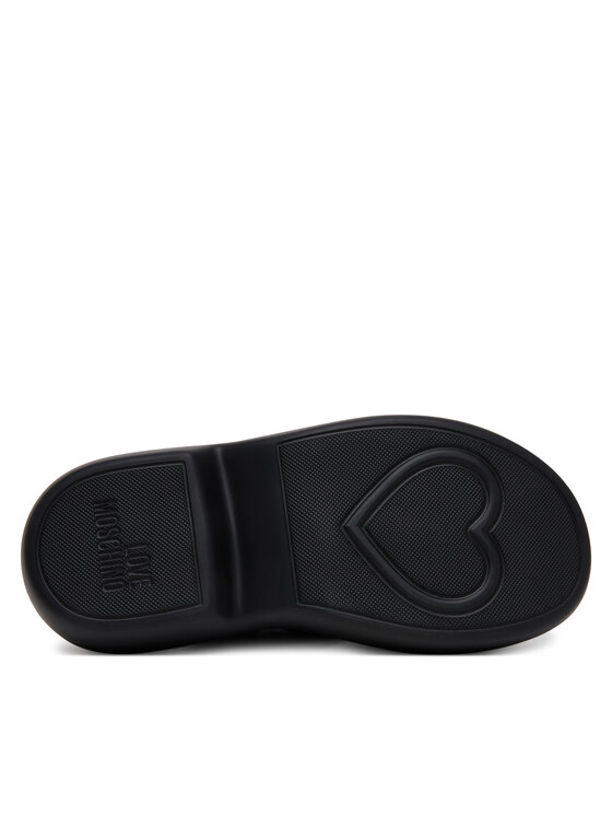LOVE MOSCHINO LOVE MOSCHINO Szandál JA16207I0MIX200A Fekete