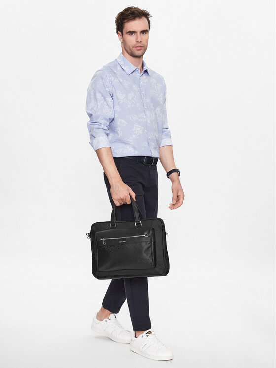 Calvin Klein Calvin Klein Чанта за лаптоп Ck Elevated Laptop Bag W/Pckt K50K510582 Черен
