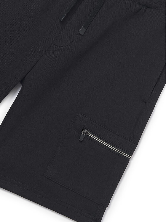 Mayoral Mayoral Pantaloni scurți sport 6219 Negru Regular Fit