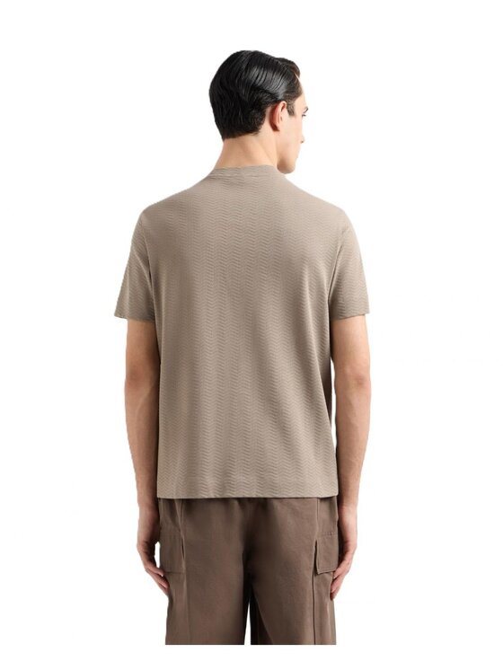Emporio Armani Emporio Armani T-shirt 8059659555685 Beige Regular Fit