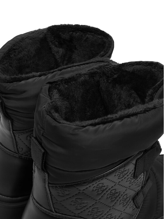 Guess Guess Śniegowce FLFMAB FAB10 Czarny