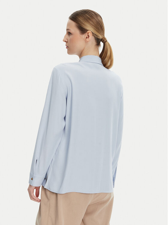 Tommy Hilfiger Tommy Hilfiger Koszula WW0WW44045 Błękitny Relaxed Fit