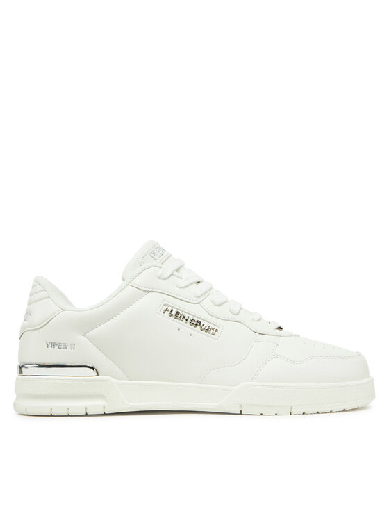 Plein Sport Plein Sport Sneakersy SAES USC0738 STE003 Bílá