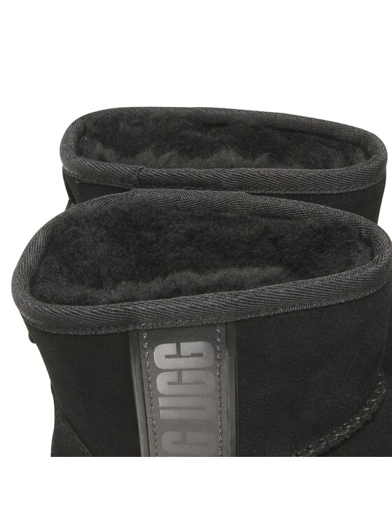 Ugg Ugg Snehule W Classic Mini Side Logo II 1134962 Čierna
