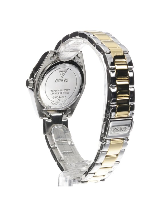 Guess Guess Zegarek GW0841L2 Srebrny
