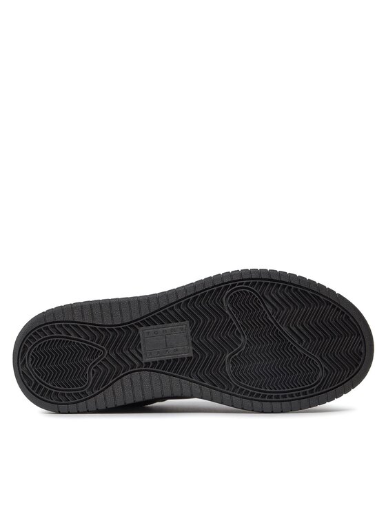 Tommy Jeans Tommy Jeans Sneakersy Tjw Retro Basket Flatform Ess EN0EN02506 Czarny