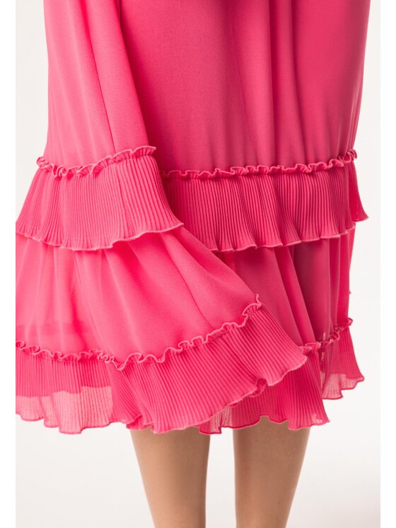 QUIOSQUE QUIOSQUE Každodenné šaty GASTRO DRESS Ružová Regular Fit
