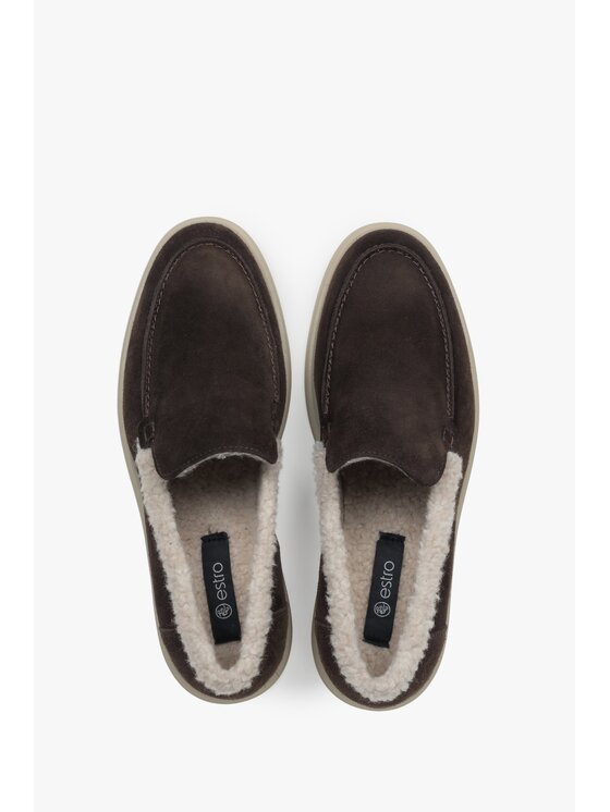 Estro Estro Loafers ER00118322 Καφέ