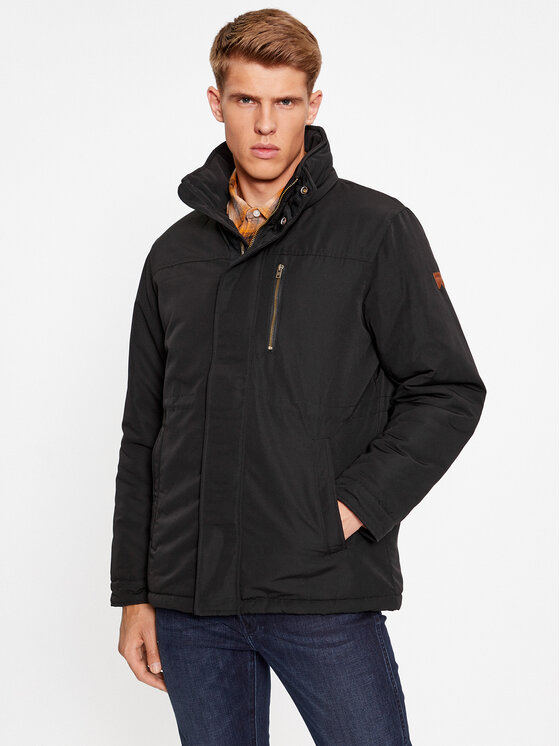 Wrangler Wrangler Kurtka zimowa Bodyguard 112341092 Czarny Regular Fit