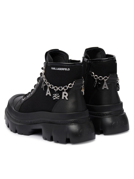 KARL LAGERFELD KARL LAGERFELD Schnürschuhe Trekka KL43536S Schwarz