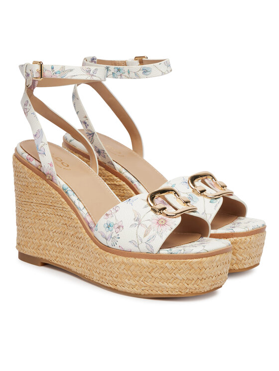 Aldo Aldo Espadryle Carrabriria 14190545 Biały