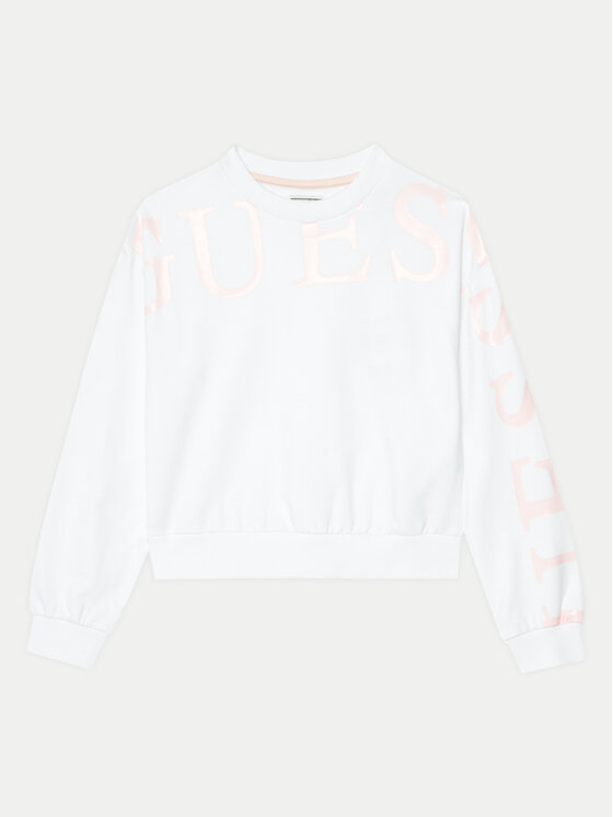 Guess Guess Φόρμα J4YG01 KA6R4 Λευκό Regular Fit