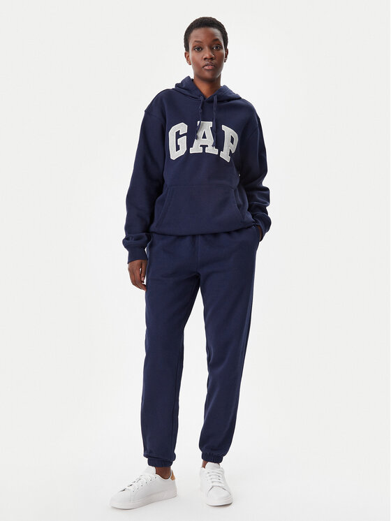 Gap Gap Donji dio trenerke 500382-49 Tamnoplava Regular Fit