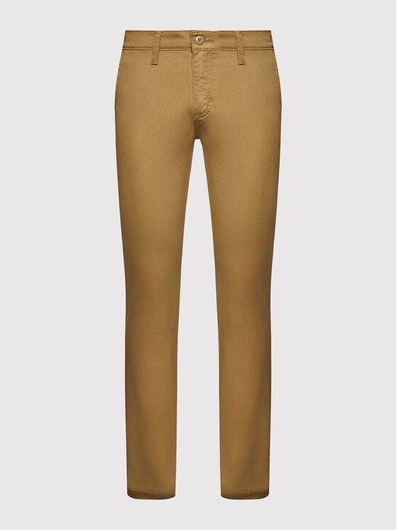 Vans Vans Παντελόνι chino Authentic VN0A5FJ7 Καφέ Slim Fit