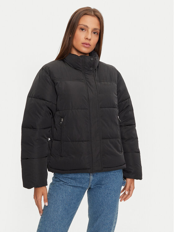 REPLAY REPLAY Télikabát W7808A.000.84466 Fekete Loose Fit