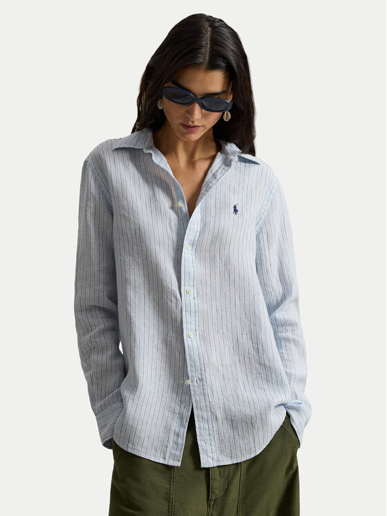 Polo Ralph Lauren Polo Ralph Lauren Krekls 211A96158003 Gaiši zils Classic Fit