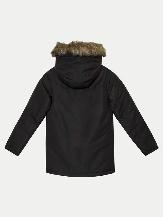 Jack&Jones Junior Jack&Jones Junior Parka Star 12258941 Črna Regular Fit