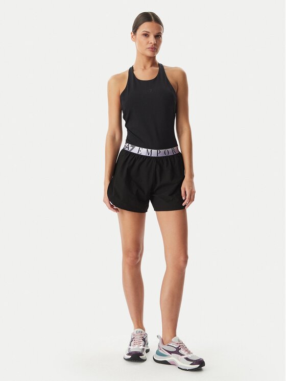 EA7 Emporio Armani EA7 Emporio Armani Glaustinukė 7W001122 AF12625 UC001 Juoda Slim Fit