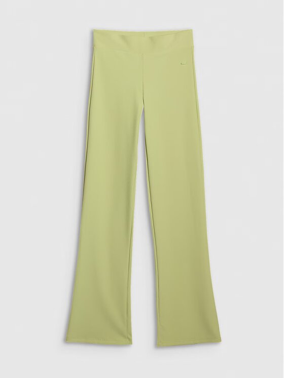4F 4F Pantaloni da donna 4FRSS25TFTRF1037-42S Verde Regular Fit