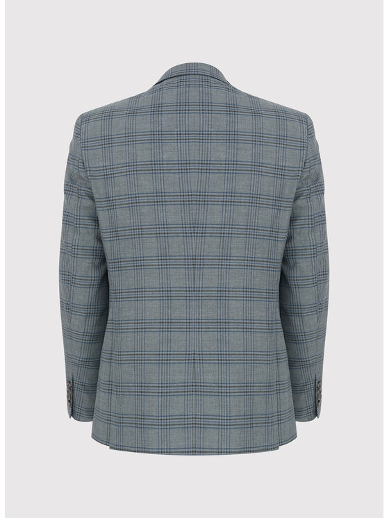 Pako Lorente Pako Lorente Marynarka P23WF-3X-022 Szary Slim Fit