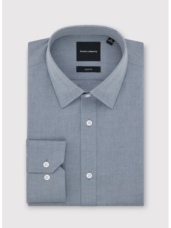 Pako Lorente Pako Lorente Koszula P26WF-1X-013 Szary Slim Fit