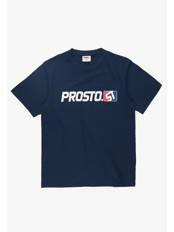 PROSTO. PROSTO. T-Shirt ST KL261MTEE1121 Granatowy Regular Fit