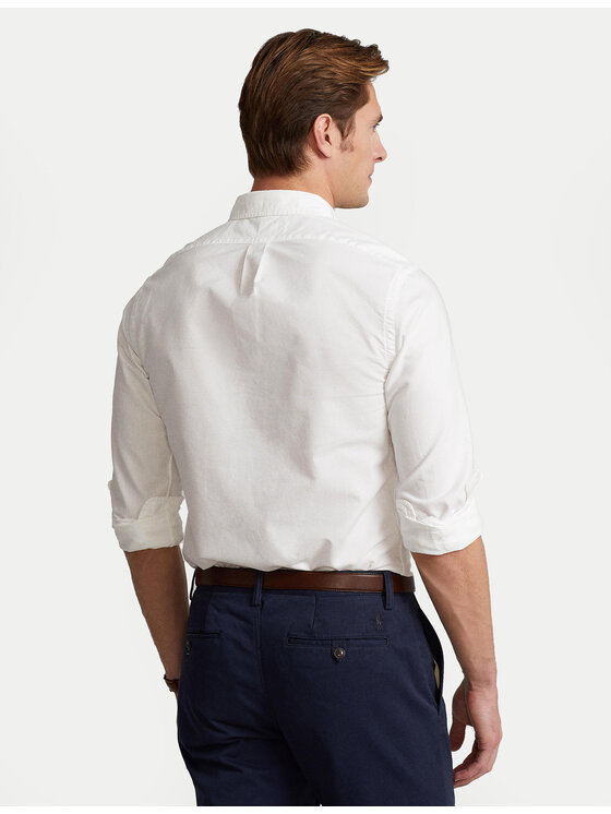 Polo Ralph Lauren Polo Ralph Lauren Πουκάμισο Classics 710736557 Λευκό Slim Fit