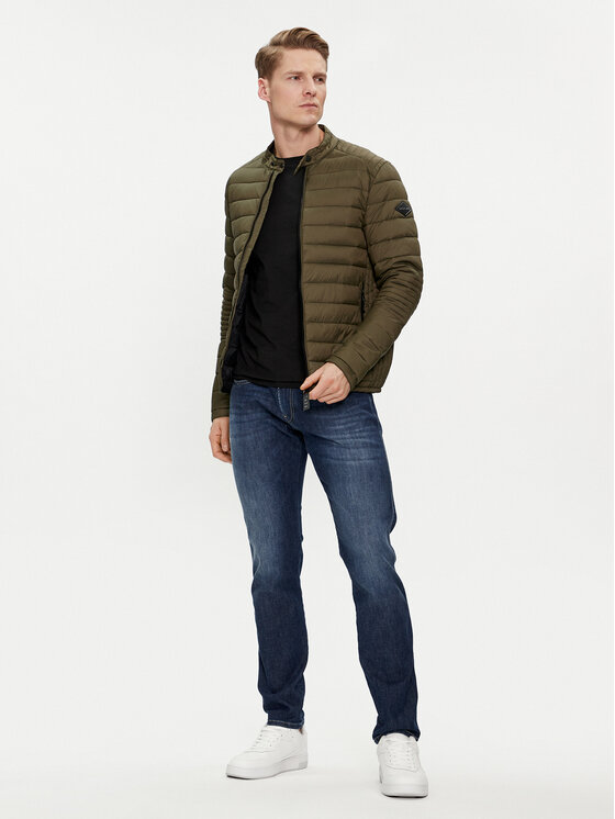 REPLAY REPLAY Демісезонна куртка M8261.000.84166D Зелений Regular Fit