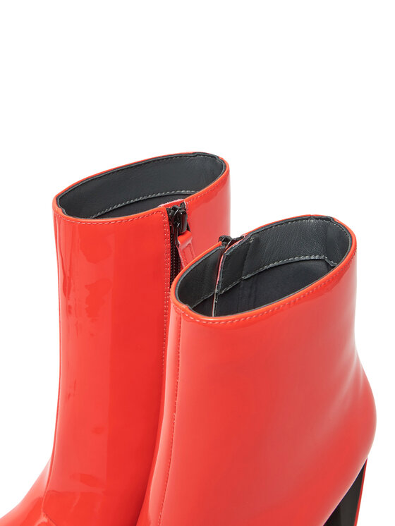 United Nude United Nude Škornji Poly Bootie Hi 108635703 Rdeča